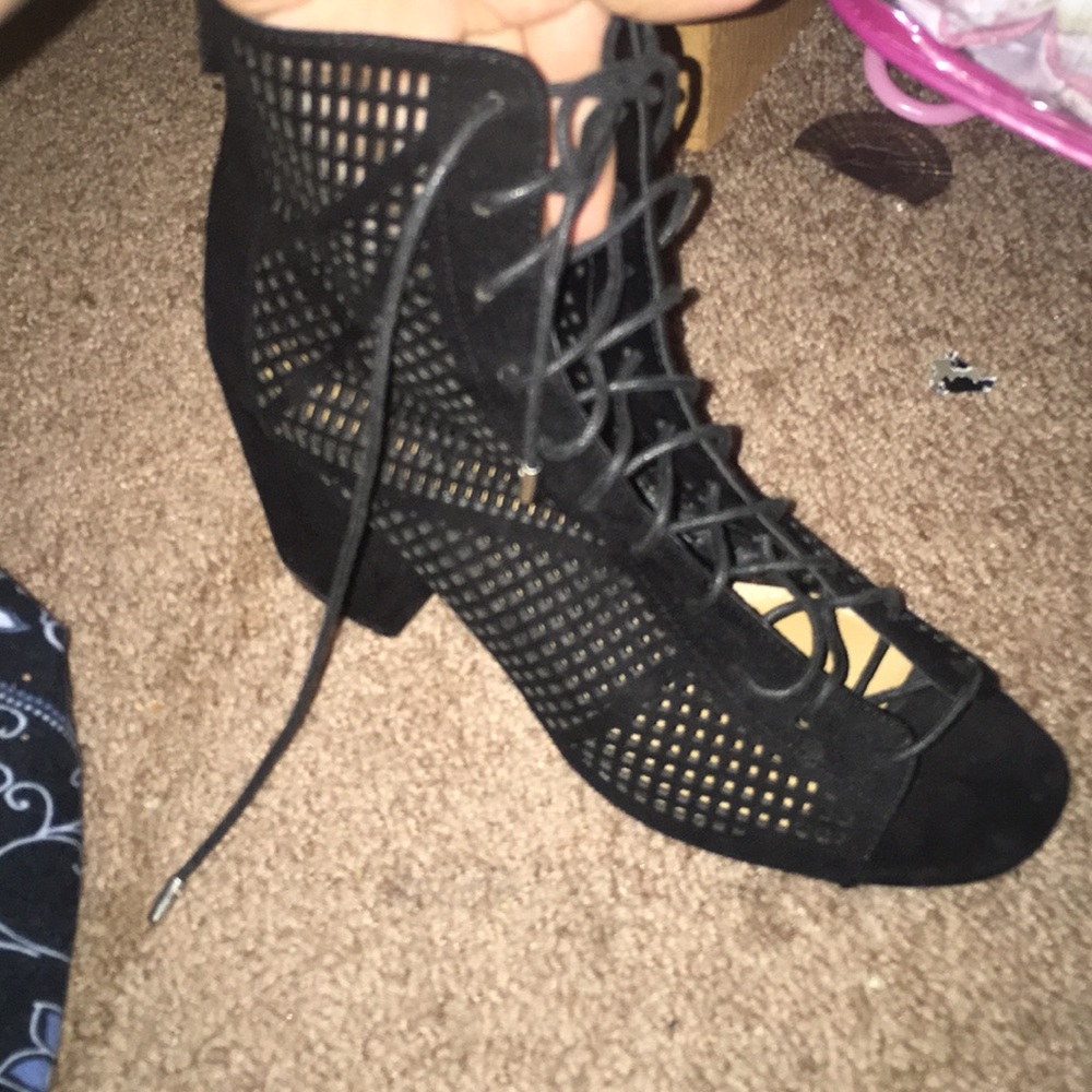 Black heels
